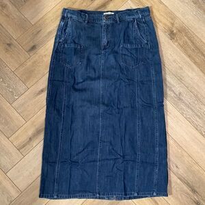 NWT Orvis Denim Skirt